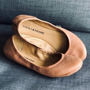 Lucky Brand • cognac emmie ballet flats 6